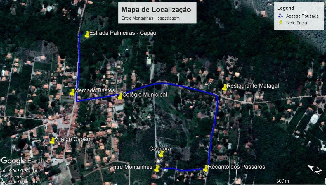 Hotel Entre Montanhas Capao Vale do Capao Zewnętrze zdjęcie